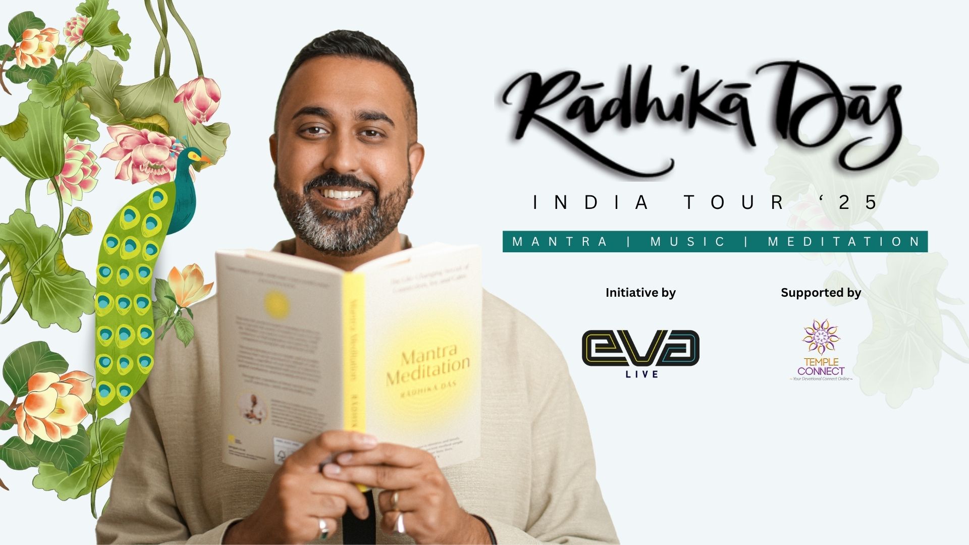 Temple Connect Partners with Radhika Das for India Tour 2025